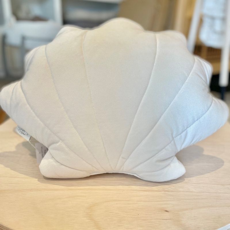Seashell kussen wit velvet