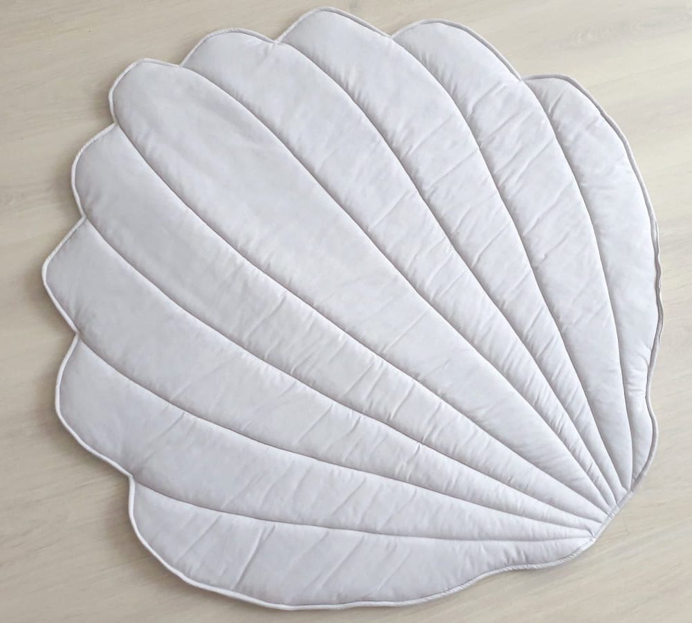 Seashell tapijt wit