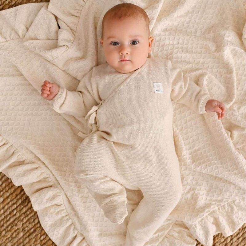 Babypakje omslag, Babypakje gebroken wit, Omslagpakje