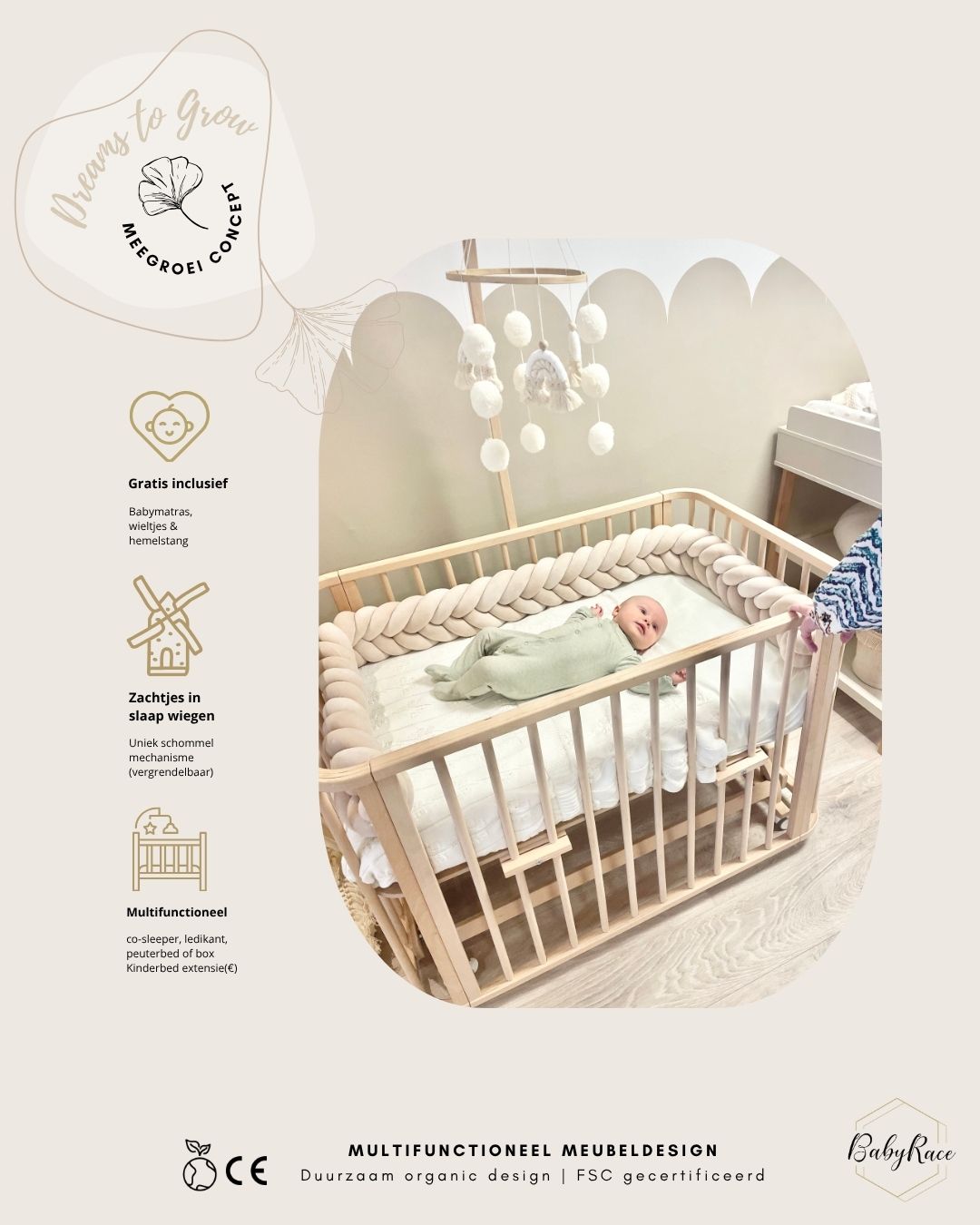 Co-sleeper voor hoog bed: alles wat je moet weten in 2026