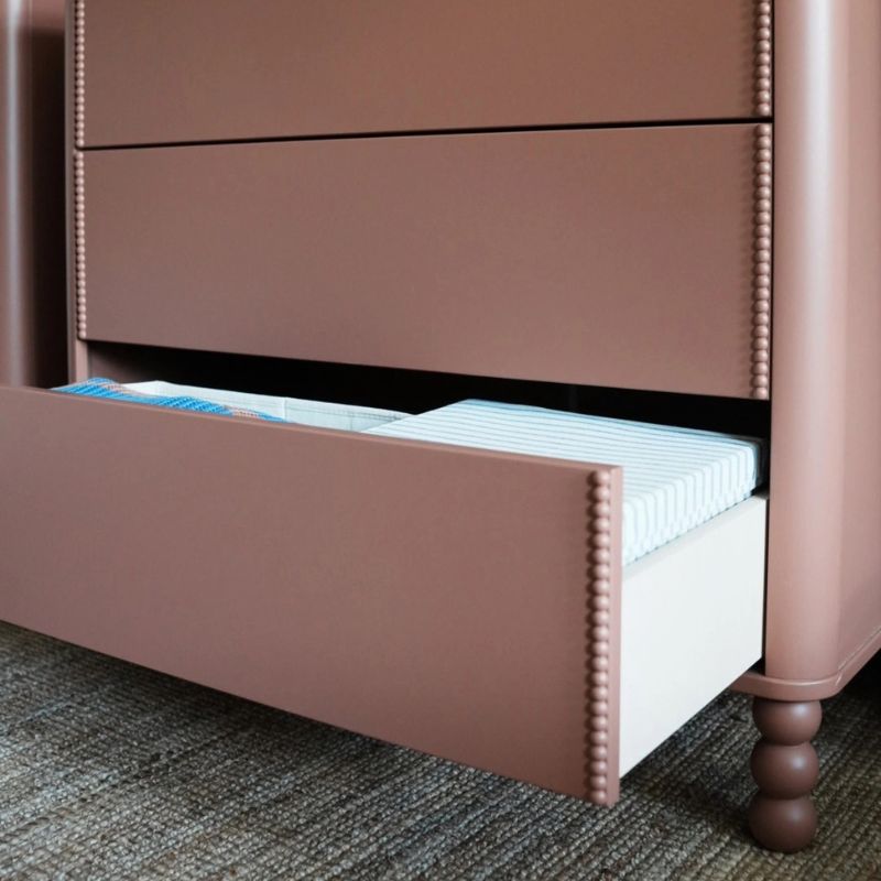 ronde design commode dot, retro ladekast kinderkamer