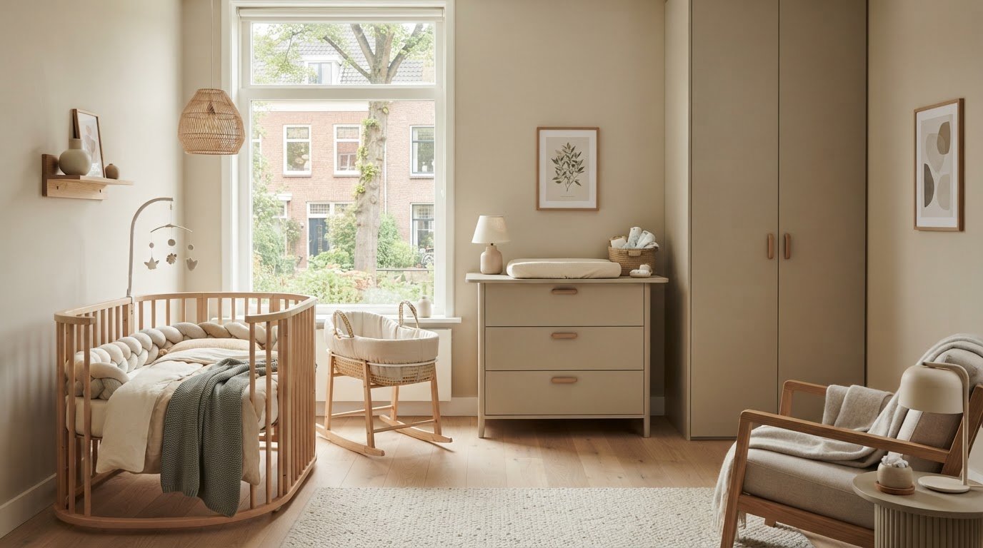 Complete babykamer inrichten: van eerste plan tot warme, praktische kamer