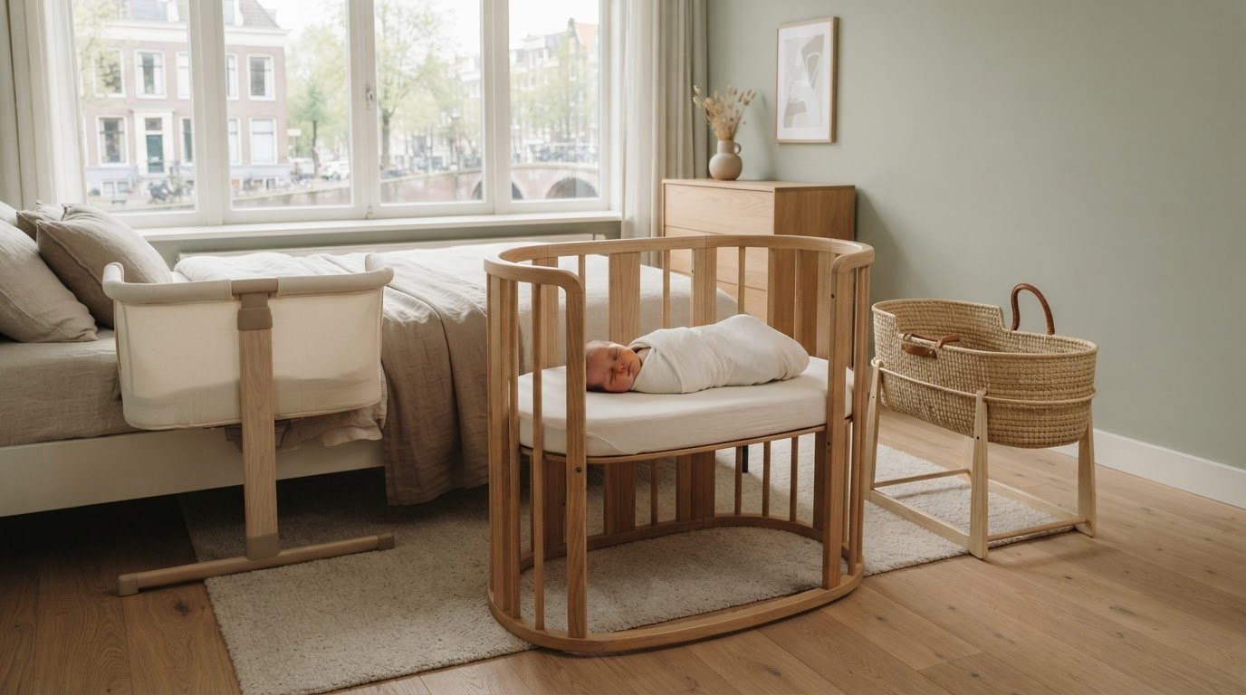 Wiegje voor pasgeboren baby: welke soorten passen bij jou
